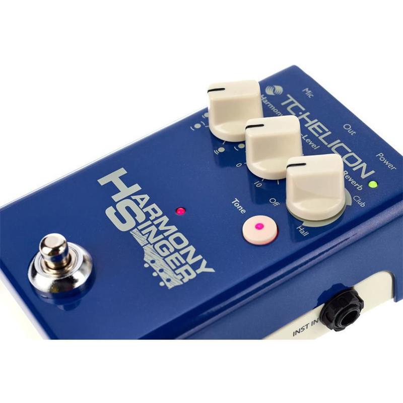 Pedal Processador Voz TC Helicon Harmony Singer 2 - Pedal de
